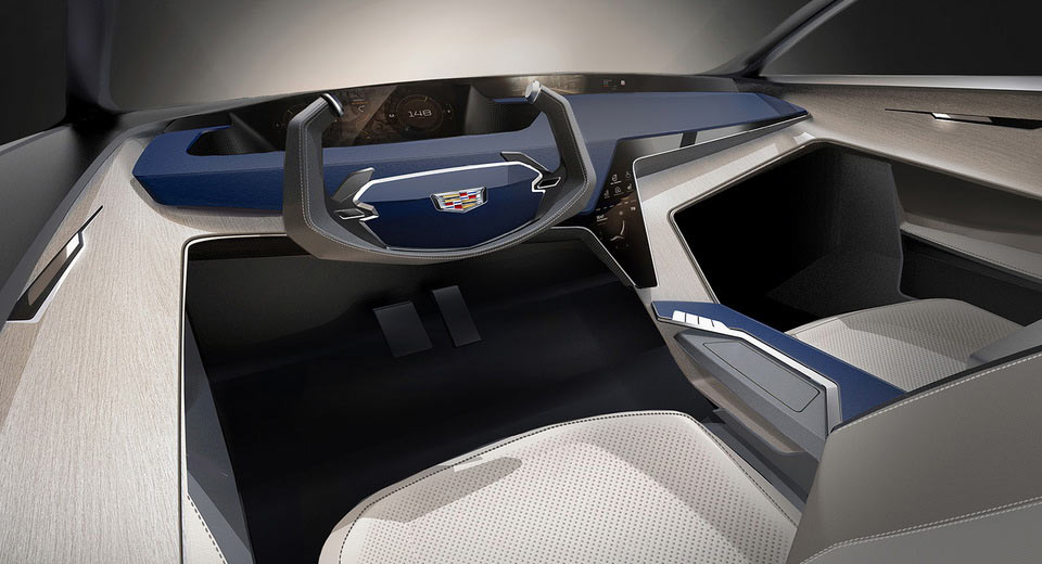  Cadillac CTS Interior Designed With The Year 2025 In Mind