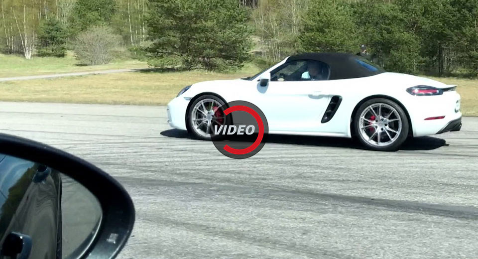  Porsche 718 Boxster S Takes On Panamera Turbo In Power vs Weight Brawl