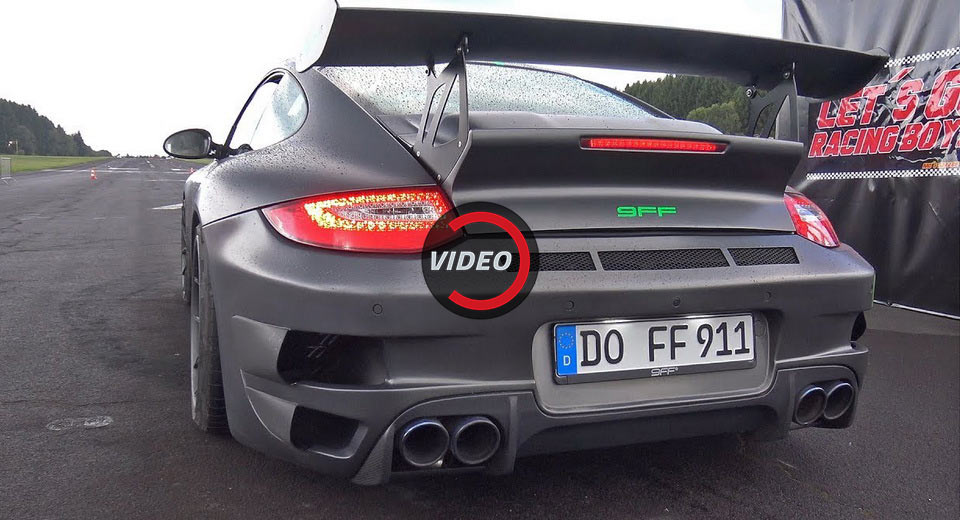  1,400HP 9ff Porsche 997 Is A Scary Straight Line Beast