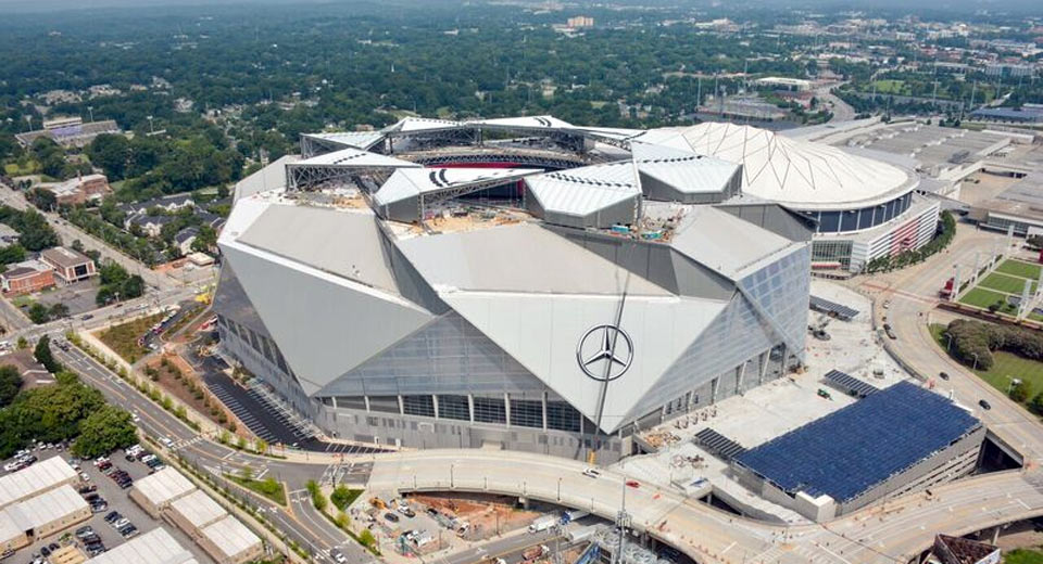  Mercedes Taking Atlanta Stadium Sponsorship To The Next Level