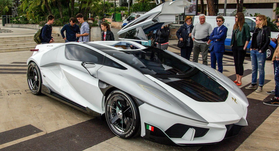 FV-Frangivento Asfanè Hypercar Lands In Monaco From Space