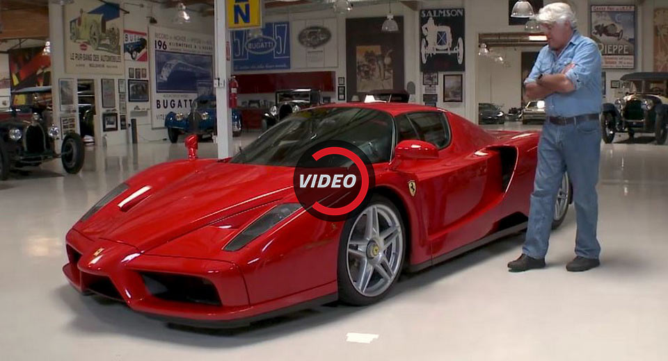  Jay Leno Has A Blast In An Iconic Ferrari Enzo