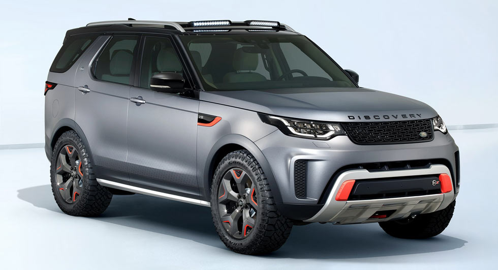  New Land Rover Discovery SVX Surfaces Early With A V8 Engine
