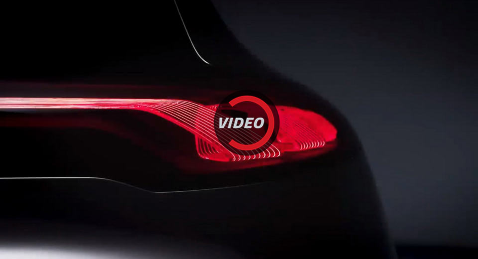  Mercedes’ Answer To The Tesla Model 3, The New Concept EQ A Teased On Video