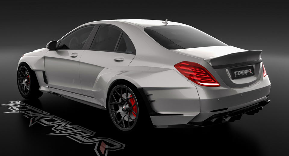  Russian Tuner Imagines New Mercedes-Benz S-Class With Extra-Wide Kit