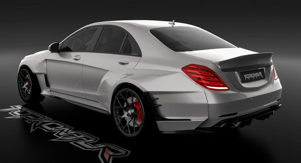 Russian Tuner Imagines New Mercedes-Benz S-Class With Extra-Wide Kit