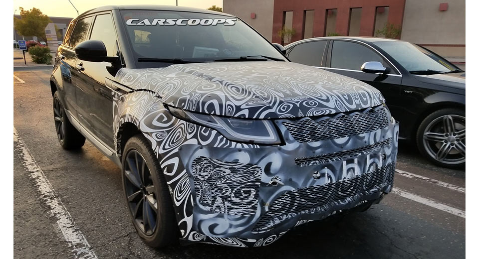  U Spy: Next-Gen Range Rover Evoque Mule Spotted In Arizona