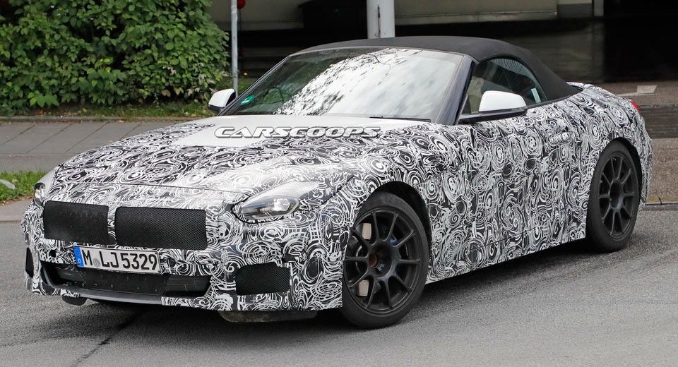  2019 BMW Z4 With Production Lights Stays Close To The Concept