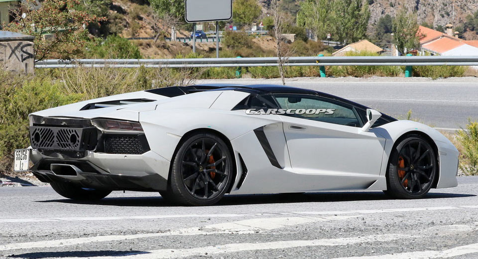  Hardcore Lamborghini Aventador Caught Testing On Public Roads