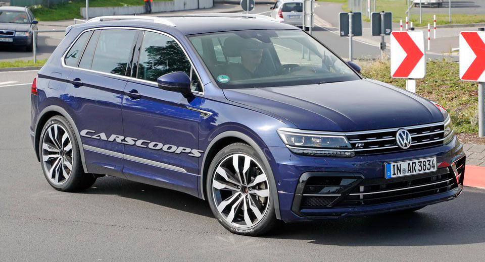 VW Tiguan R Test Car Spotted Again But It’s Not What It Looks Like