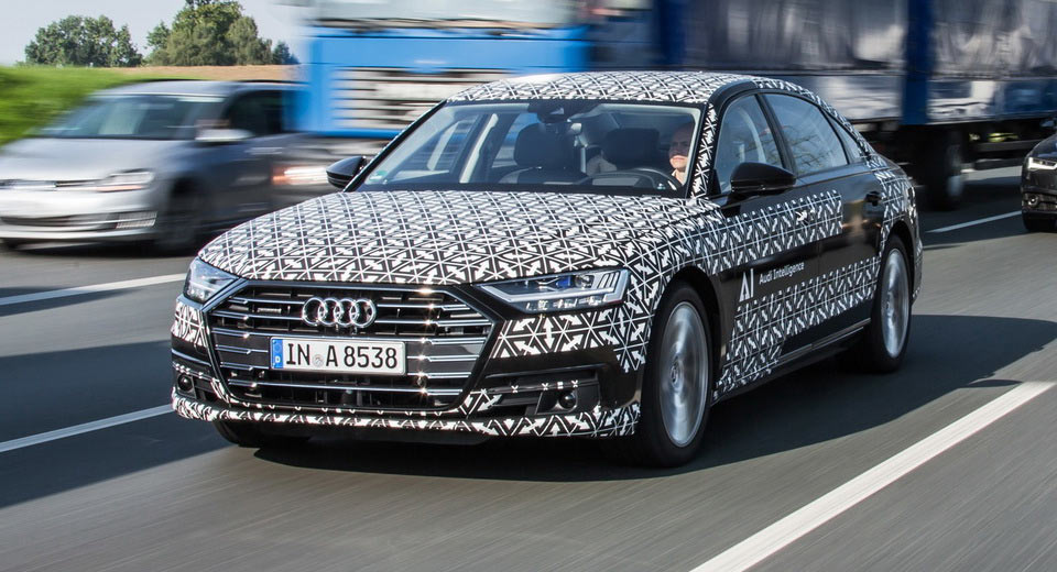  Audi Details New A8’s AI Traffic Jam Pilot, First Level 3 Autonomous System On The Market