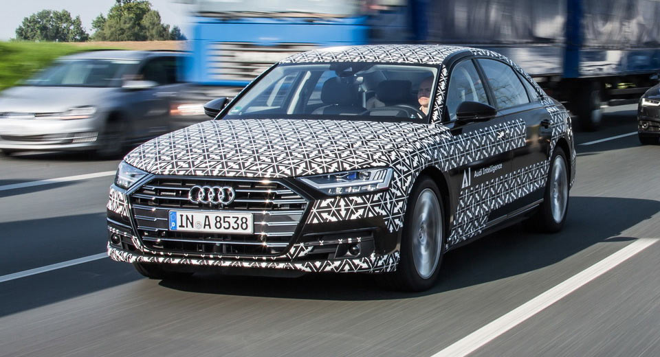 Audi Details New A8’s AI Traffic Jam Pilot, First Level 3 Autonomous System On The Market