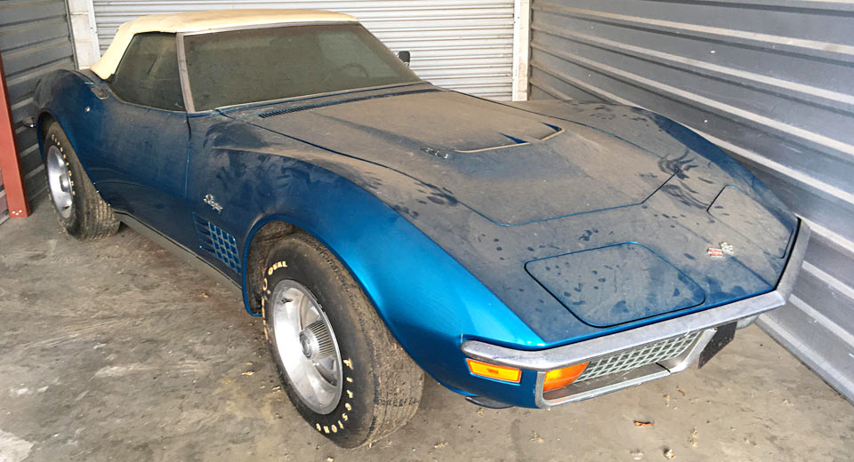  1972 Corvette Convertible Garaged With Just 967 Miles