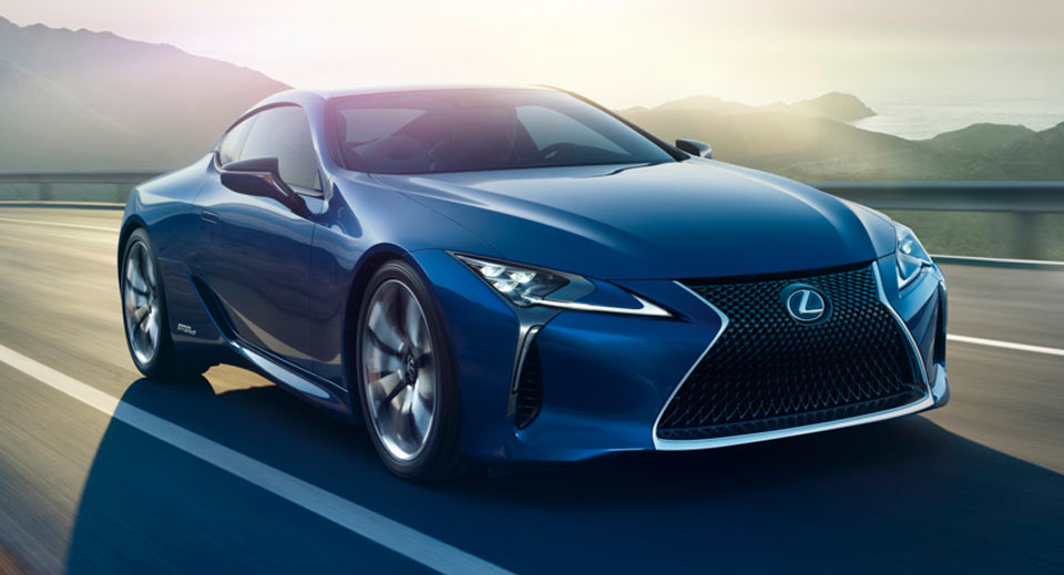 It Took Lexus 15 Years To Develop The New LC Structural Blue Edition’s Special Paint