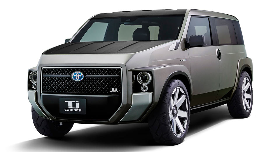  New Boxy Toyota Tj Cruiser Concept Is What Happens When A Van And An SUV Have A Baby