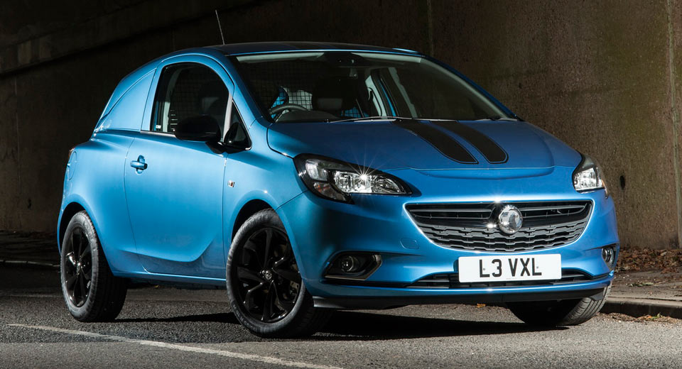  Vauxhall Corsavan Sports Up With New Limited Edition
