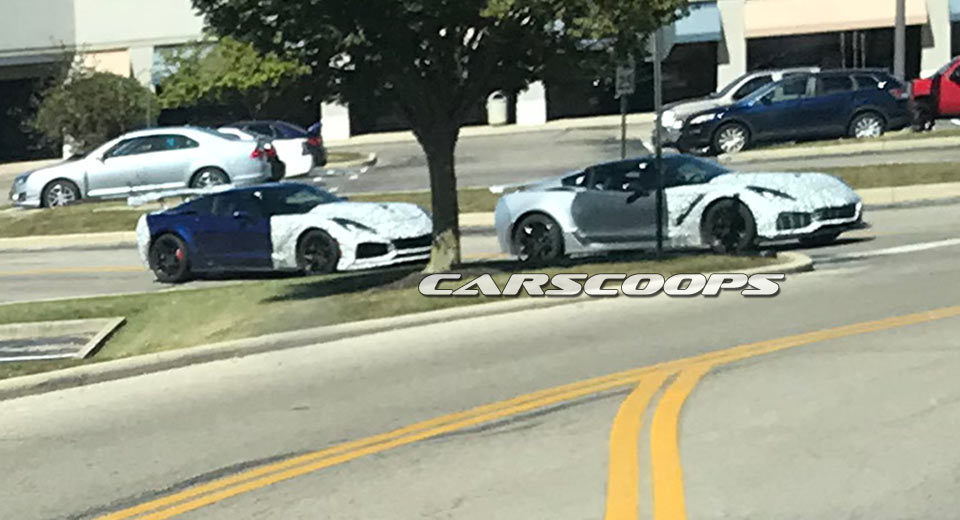  U Spy The 2018 Chevrolet Corvette ZR1 With Different Aero Kits