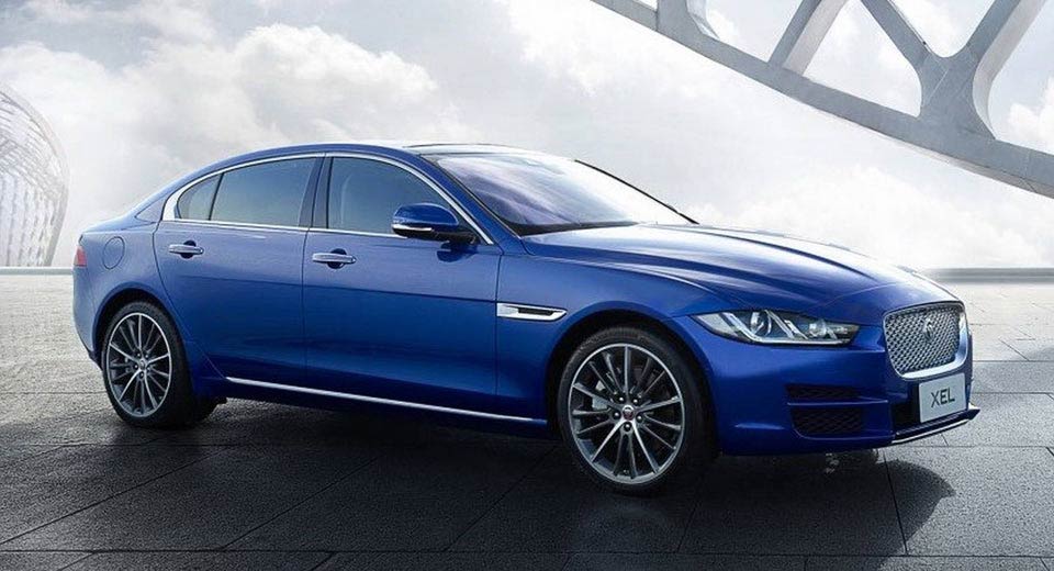  Jaguar XEL Is A Long-Wheelbase XE For The Chinese