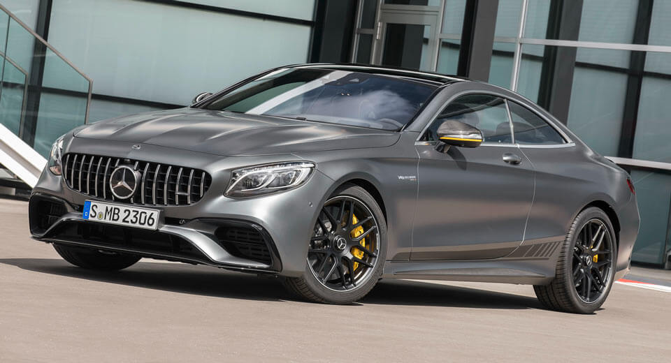  Mercedes-AMG S63 Yellow Night Edition Kicks Things Off For The Facelifted S-Class Coupe