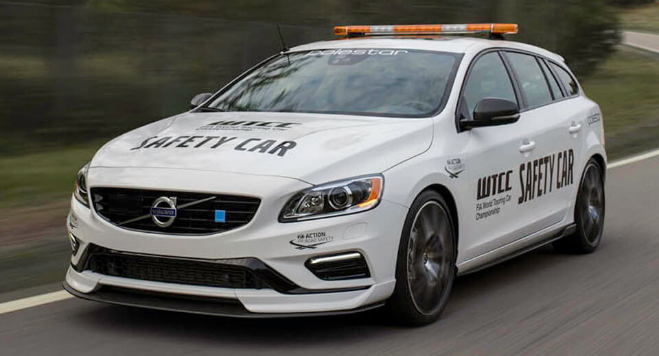  Volvo Upgrades The V60 Polestar WTCC Safety Car