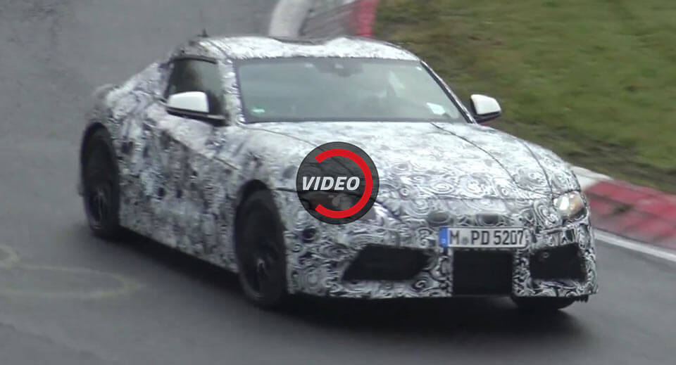 New Toyota Supra Taped On The ‘Ring – Does That Sound Like A Straight Six To You?