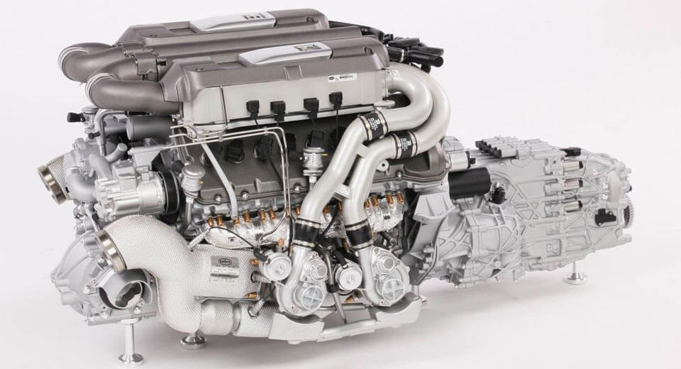  This 1:4 Scale Bugatti Chiron Engine Costs $9,365!
