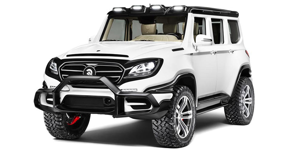 New Ares X-Raid Is A 760HP G-Class With A Bespoke Composite Body