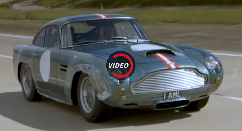  Aston Martin DB4 GT Continuation Prototype Hits Millbrook For Testing