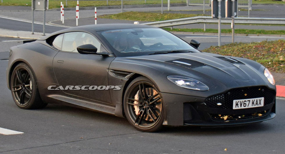  Aston Martin Vanquish Prototype Looks Like A DB11 On Steroids