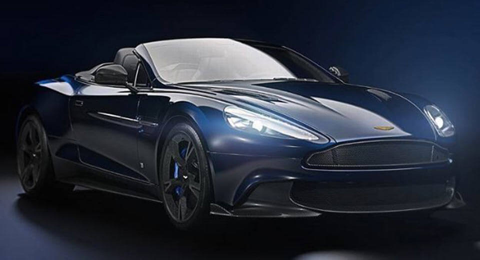  Aston Martin Previews $360k Vanquish S Volante Tom Brady Signature Edition
