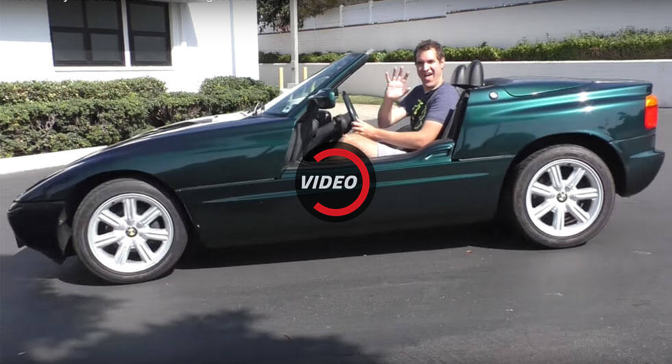  Doug DeMuro Checks Out The BMW Z1, Says It’s A Great Beach Car