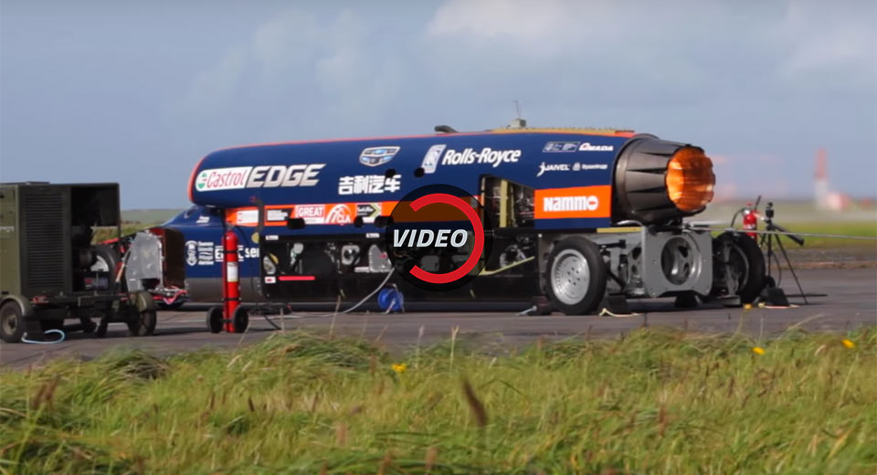Watch The Bloodhound SSC’s Jet Engine Fire Up