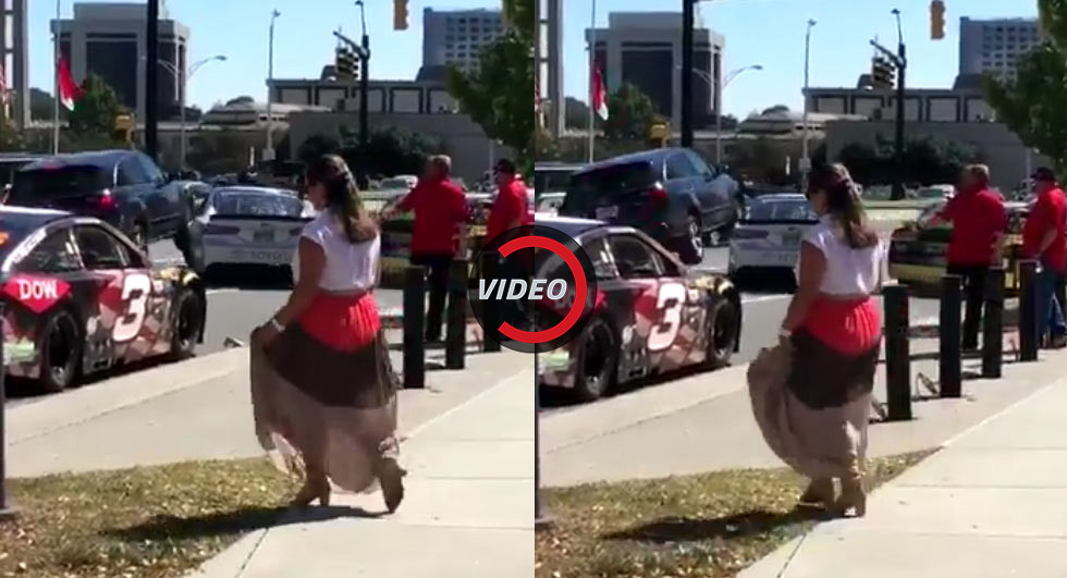  NASCAR Toyota Camry Gets Hit By An Acura Crossover In North Carolina