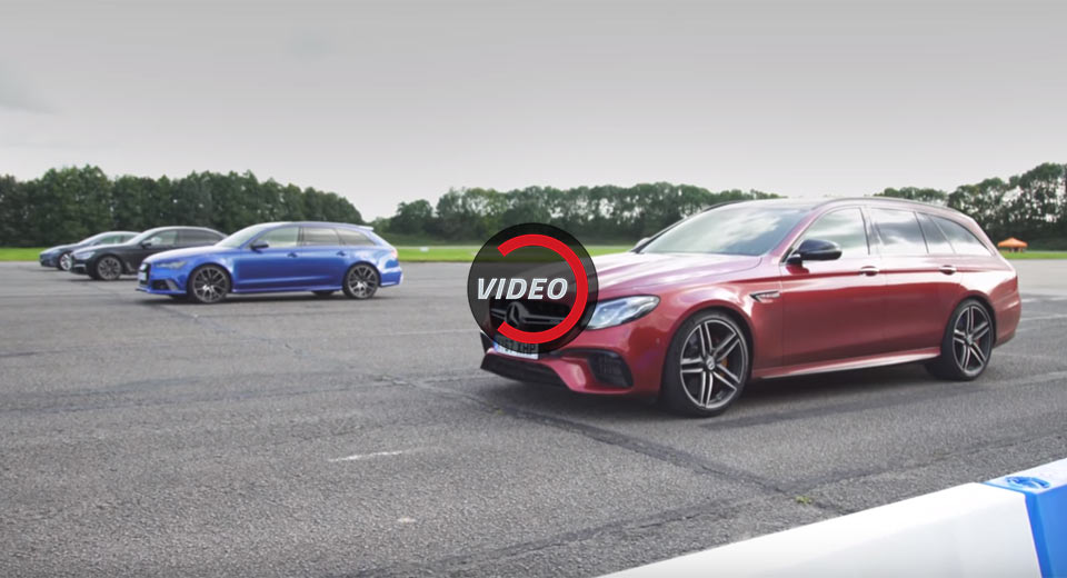 Watch The World’s Quickest Family Cars Go Head-To-Head
