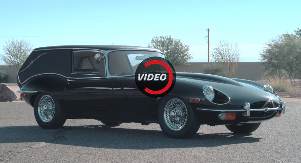  This Jaguar E-Type Hearse Is The Perfect Halloween Car