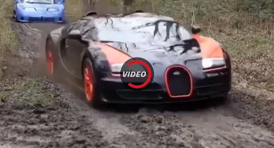  Bugattis, Lamborghinis And A LaFerrari Go Off-Roading!