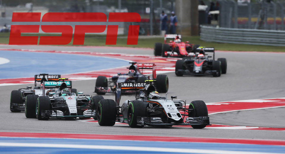  ESPN Secures F1 Broadcasting Rights In The U.S.