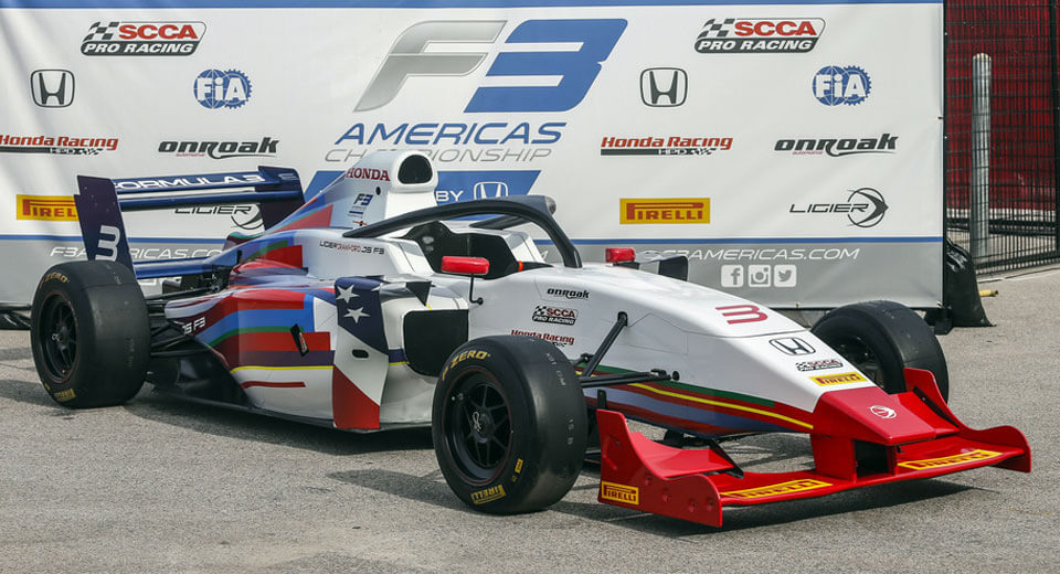  Formula 3 Comes To America With F1-Style Halo, Civic Type R Power