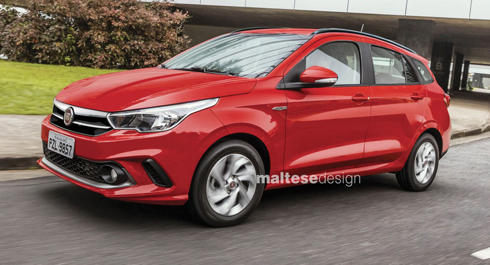 Updated Fiat Argo Gets Morphed Into A Station Wagon