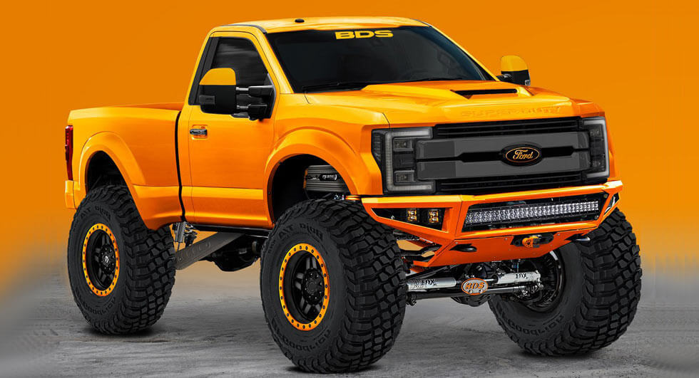  Ford Previews Eight Custom F-Series Pickups For SEMA
