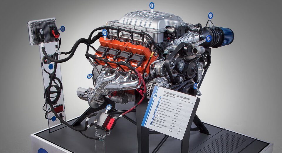 Hellcrate: Mopar Finally Launches Hellcat’s Supercharged Hemi As A Crate Engine
