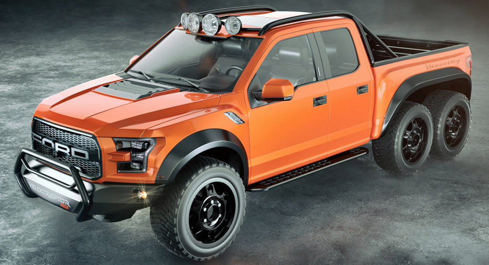 Hennessey VelociRaptor 6×6 Headed For A SEMA Debut