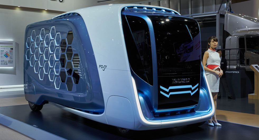 Isuzu FD-SI Concept Is A Futuristic Delivery Vehicle Perfect For Tokyo