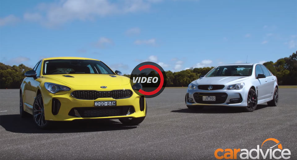  Can The Kia Stinger Take On The All-Aussie Holden Commodore?