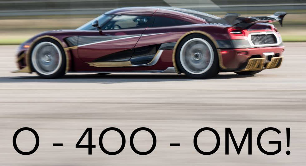 Koenigsegg Hints It Might Have Beaten 0-400-0 KM/H Record Set By Bugatti Chiron
