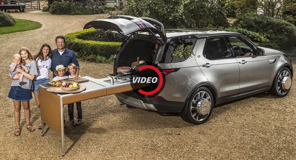  Land Rover And Jamie Oliver Create The Ultimate Kitchen On Wheels