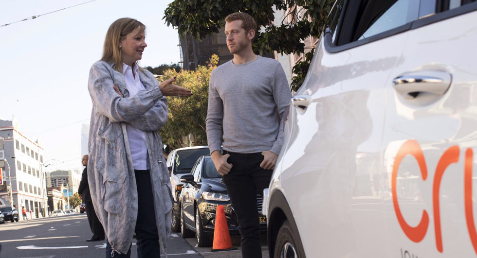 GM CEO Rides In Autonomous Car Days After Ford CEO Said He Wouldn’t