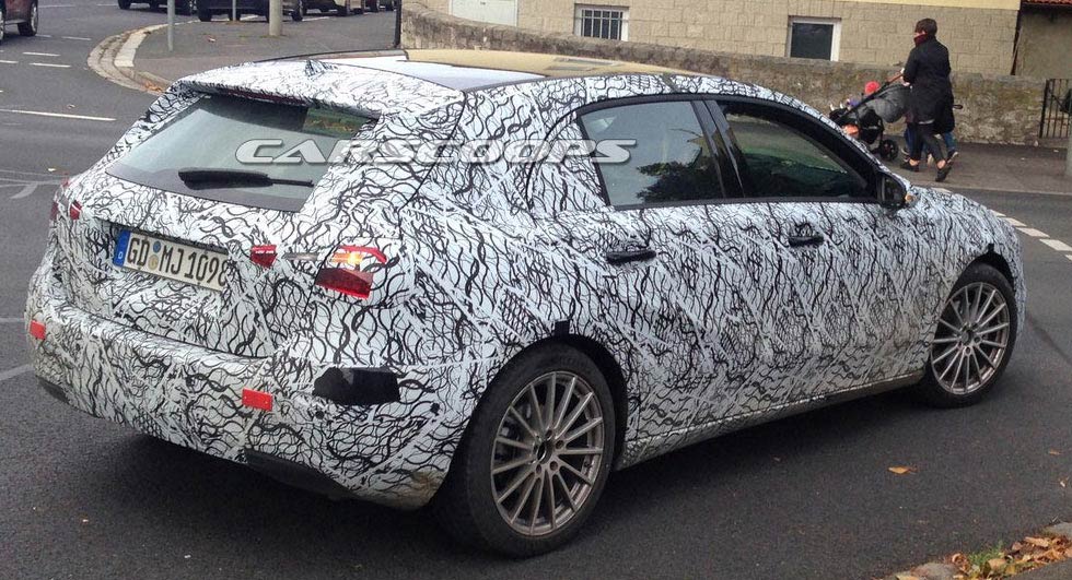  2018 Mercedes A-Class Spotted On The Streets Of Germany