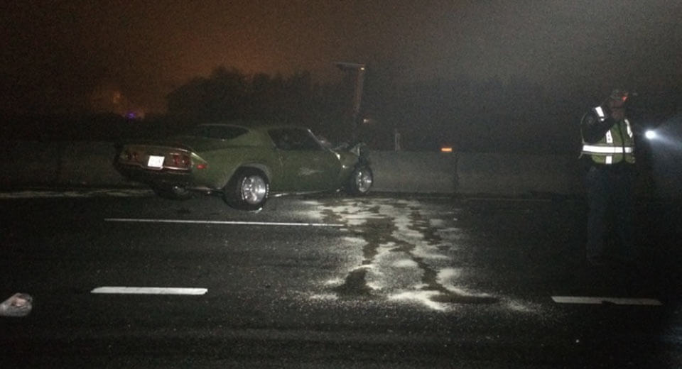  Couple Wreck Classic Camaro After Crashing Into Each Other