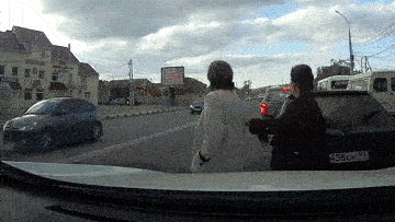Russia-Pedestrians